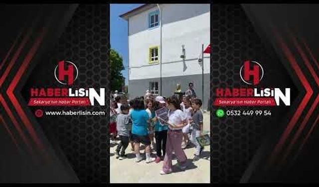 Sakarya’da 202 bin öğrenci yaz tatiline başladı…Tatil mutluluğu