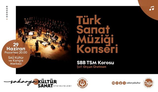 Haziran takvimi Türk Sanat Müziği Konseriyle sona eriyor