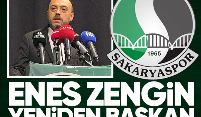 Enes Zengin yeniden başkan… “Yarım kalan hikayeyi baştan yazacağız”