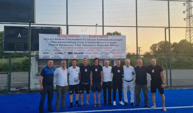 Bosnalı takımlar Genç Umutlar Futbol Turnuvası için Akyazı'da