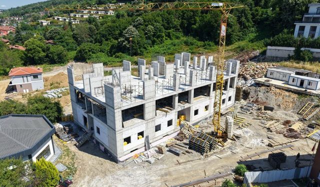 Sapanca Turizm MYO’nun yeni binası yükseliyor