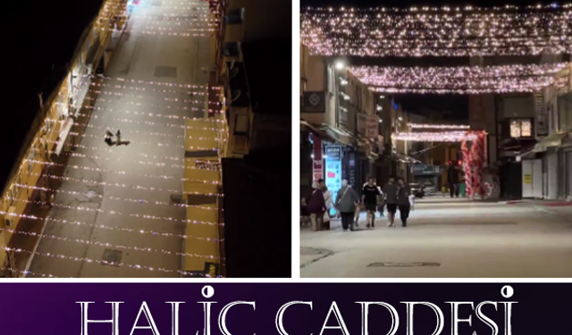 Haliç Caddesi yeni yüzüne kavuştu 