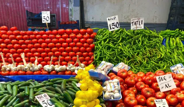 Katlıpazar’da sebzelerin fiyatı yükseldi
