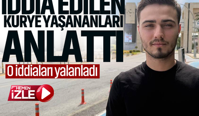 Profesörü kaskla dövdüğü iddia edilen kurye yaşananları anlattı… O iddiaları yalanladı