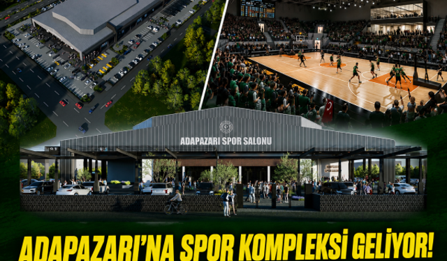 Adapazarı'na dev spor kompleksi geliyor! Başkan Işıksu, projeyi paylaştı