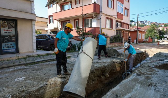 Şirinevler Mahallesi’ne yeni yağmur suyu hattı