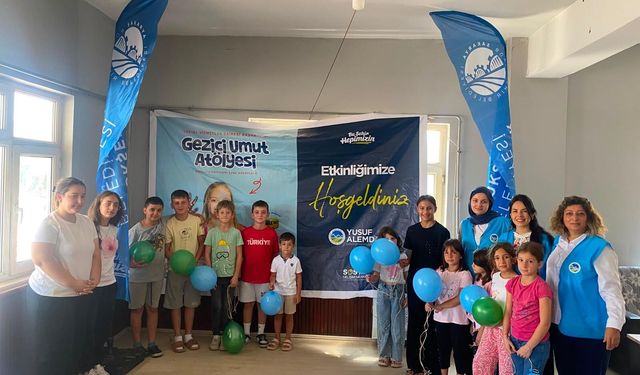 Gezici Umut Atölyesi 16 ilçede 1000 özel bireye ulaştı