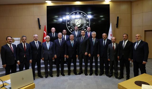 Başkan Dinç'ten Bakan Bayraktar’a ziyaret