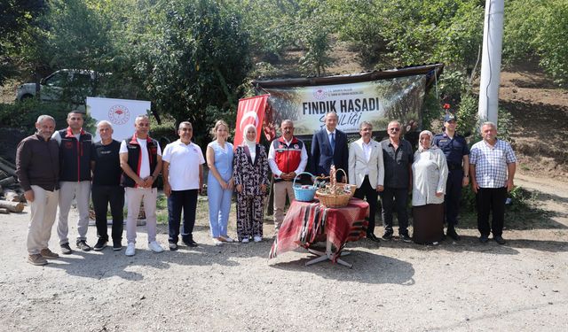 Erenler'de fındık hasadı şenliği gerçekleşti