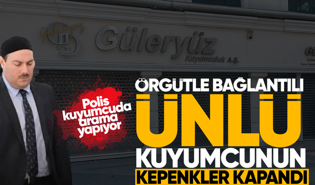 Örgütle bağlantılı ünlü kuyumcunun kepenkler kapandı...Polis kuyumcuda arama yapıyor