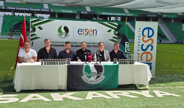 Essen bu sezon da Sakaryaspor'un yanında!