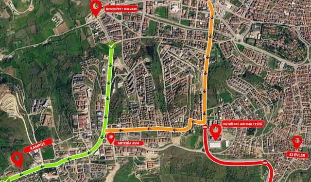 Büyükşehir’den KPSS adaylarına ulaşım uyarısı: O cadde kapalı olacak