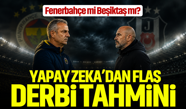 Fenerbahçe mi Beşiktaş mı? Yapay Zeka'nın derbi tahmini
