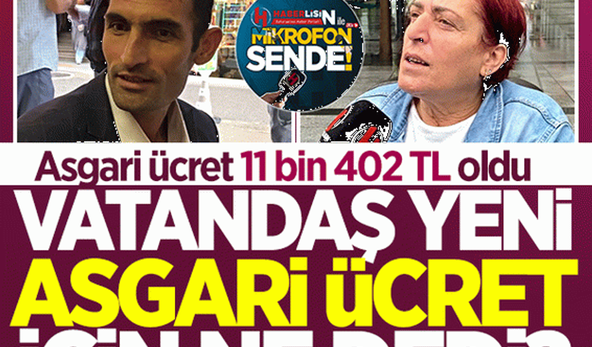 Asgari ücret yeterli mi?