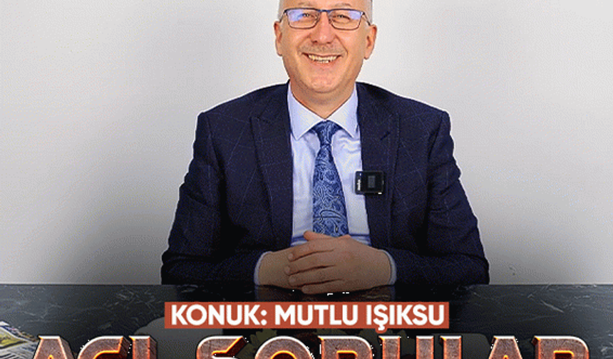 Acı Sorular'ın bu haftaki konuğu Mutlu Işıksu
