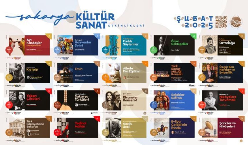Kültür sanat dostları için harika bir şubat takvimi başlıyor