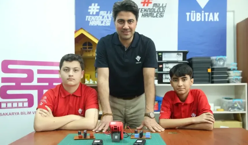 Sakaryalı öğrenciler elektromanyetik alanlardan "elektrik hasadı" yapıyor