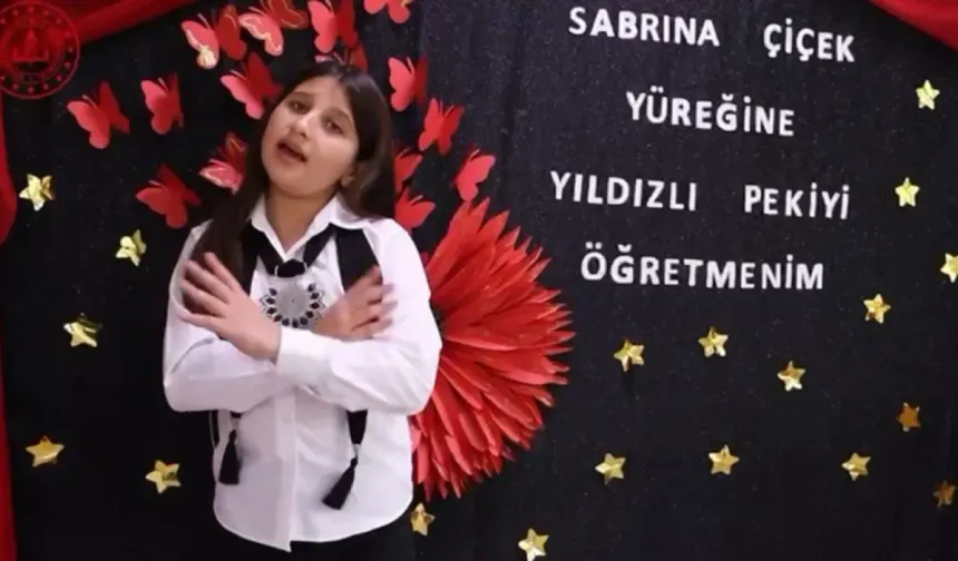 Öğrencilerden 24 Kasım kutlaması