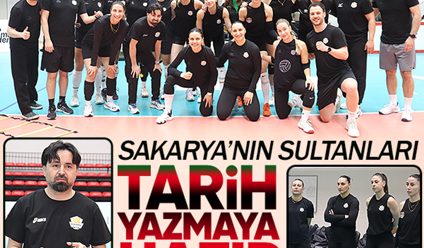 Sakarya Voleybol, play-off maçları için Alanya'da