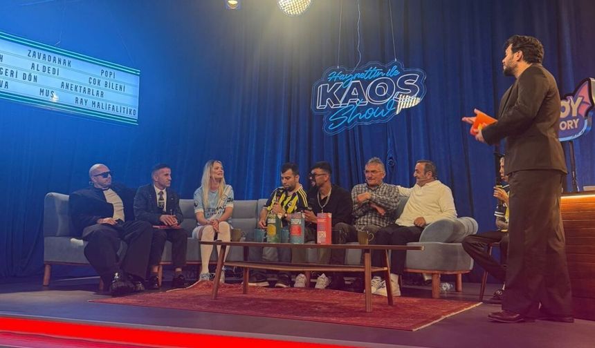 Sakaryalı Sudenaz, Kaos Show’a konuk oldu