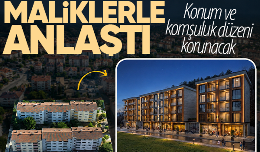 "Yerinde ve yerlileriyle" Türkiye'deki ilk kentsel dönüşüm Serdivan'da! RZ ARDA İnşaat Advas Evleri için maliklerle anlaştı