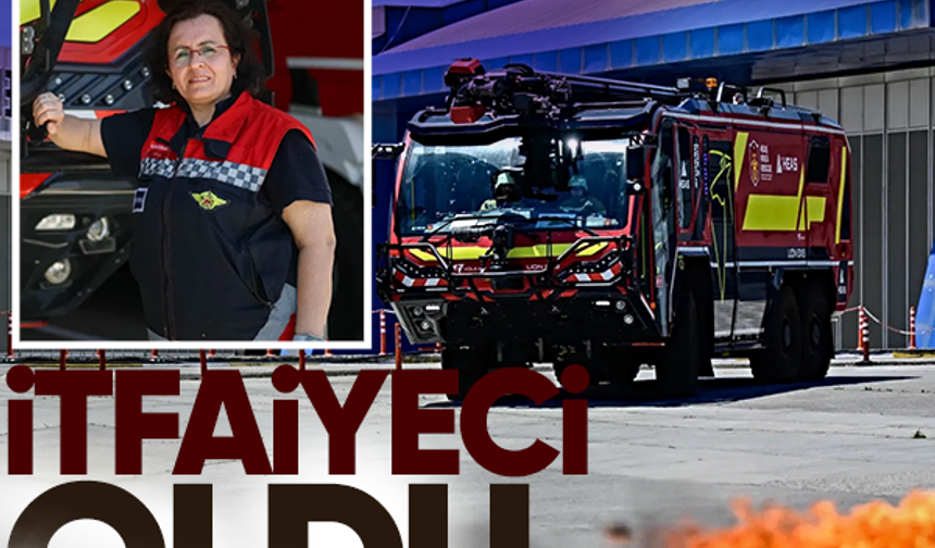Depremde kız kardeşini kaybetti, itfaiyeci oldu