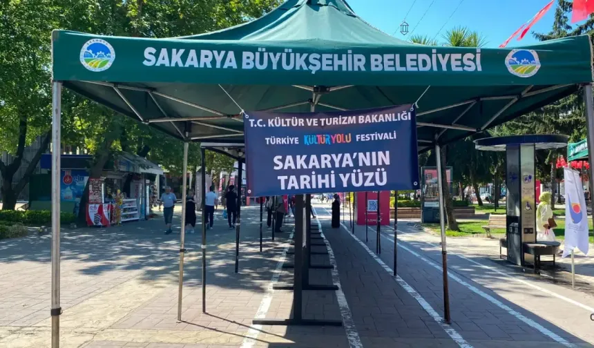 Sakarya'nın tarihi yapıları açık hava sergisinde tanıtıldı