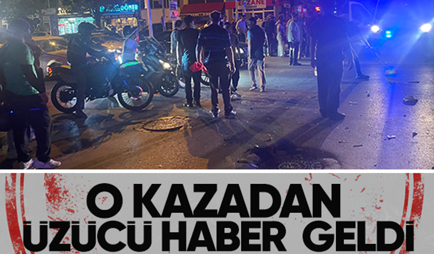 O kazadan üzücü haber geldi...Motosikletli genç öldü