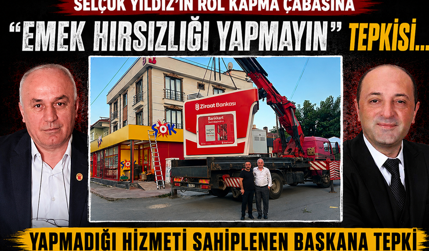Selçuk Yıldız’ın rol kapma çabasına “Emek hırsızlığı yapmayın” tepkisi... Yapmadığı hizmeti sahiplenen başkana muhtardan sert cevap