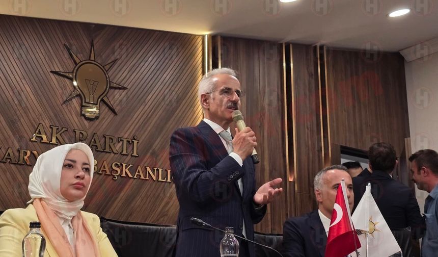 Bakan Uraloğlu: Karasu demiryolu hattına hızla başlayacağız