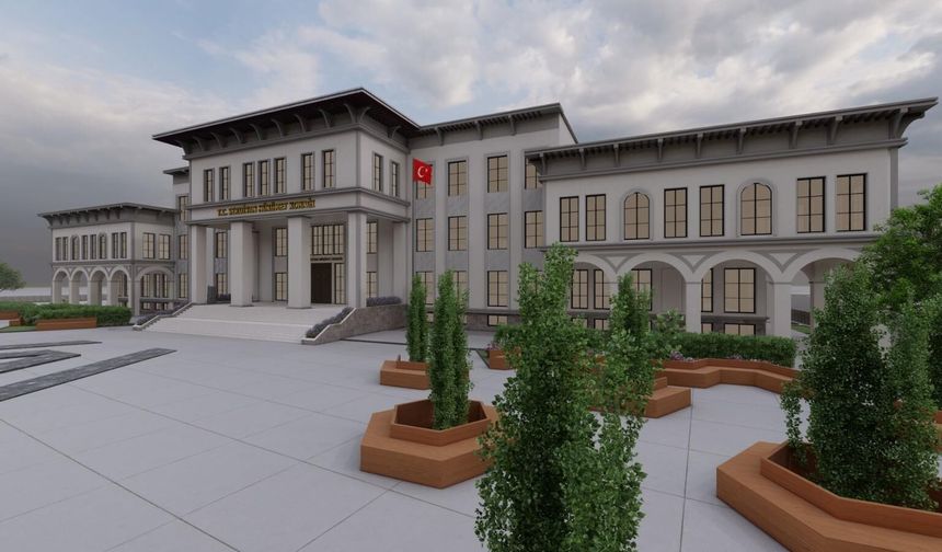Serdivan’ın Yeni Hükümet Konağı'nda inşa süreci başladı