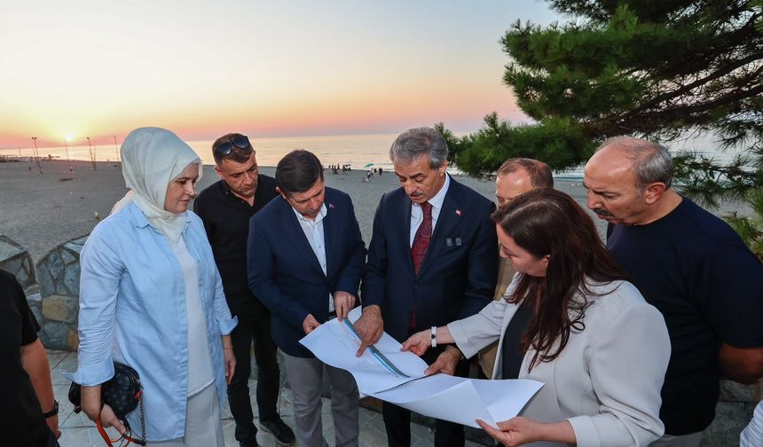 Kocaali sahili yeni yüzüne kavuşuyor