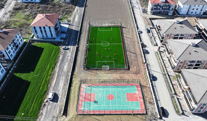 Sakarya’da 3 mahalle daha futbol, voleybol ve basketbol sahasına kavuşuyor