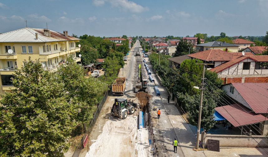 Akyazı’nın su altyapısı yenileniyor