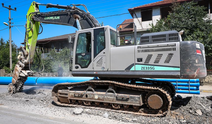 Akyazı’nın 100 kilometrelik altyapı hattı için saha çalışmaları başladı