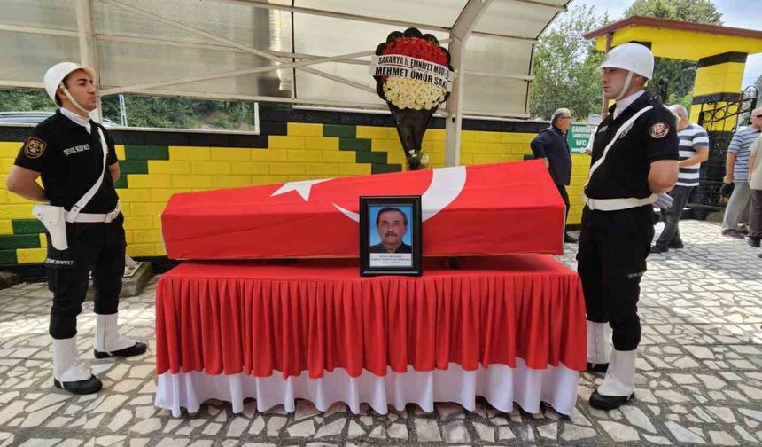 Emekli baş polis Şevki Akdemir törenle son yolculuğuna uğurlandı