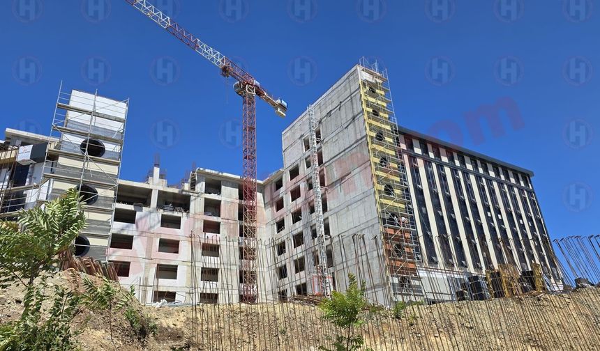 Emniyetin yeni binasının yapımı sürüyor