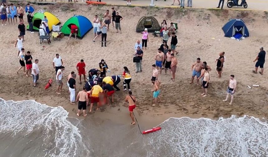 Denize giren 26 yaşındaki gençten acı haber