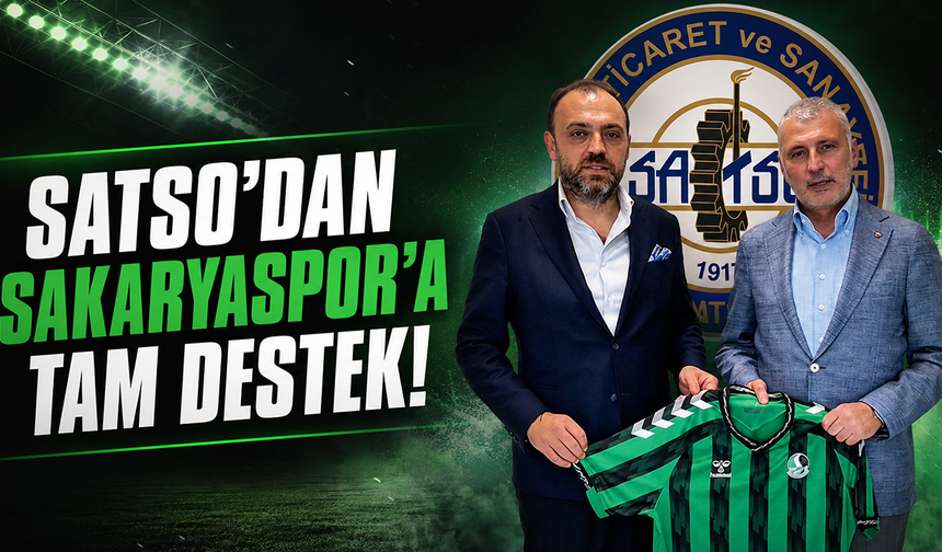 SATSO’dan Sakaryaspor’a yeni sezon desteği