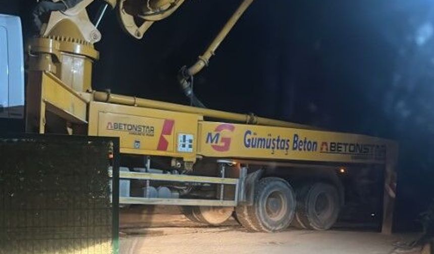 Korucuk’ta şantiye çilesi! Evlerine giremediler