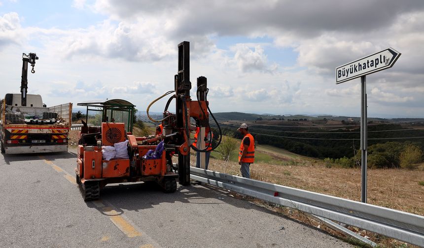 Büyükşehir’den 16 ilçede yol güvenliği hamlesi