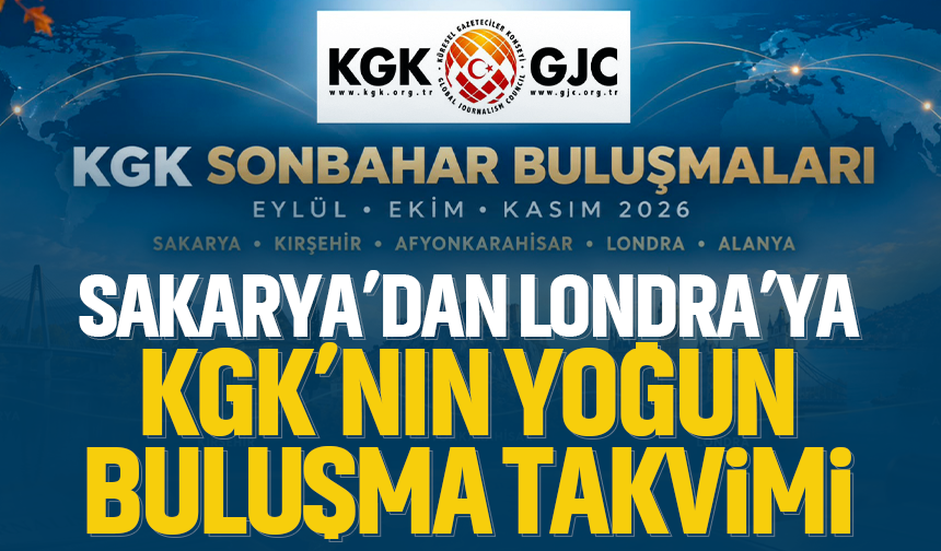 Sakarya’dan Londra’ya KGK’nın yoğun buluşma takvimi