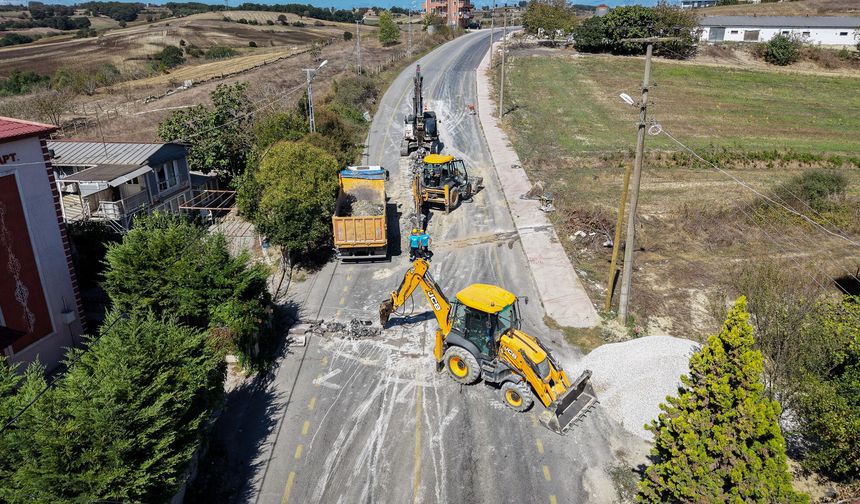 Kaynarca’da altyapı çalışması: O yol 10 Ekim’e kadar kapalı