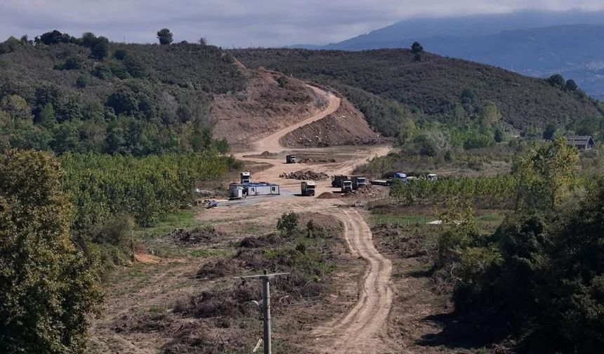 Akçakoca-Kocaali yolu için çalışmalar başladı
