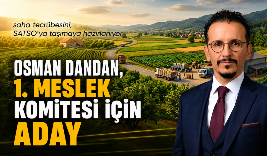 Osman Dandan, 1. Meslek Komitesi için aday