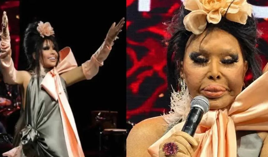 Lolita estetiği yaptıran Bülent Ersoy, Sapanca'da sahne aldı