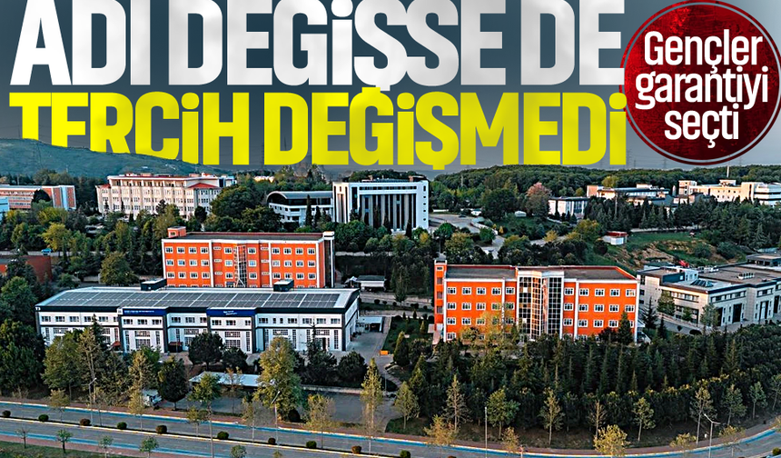 Adı değişse de tercih değişmedi!