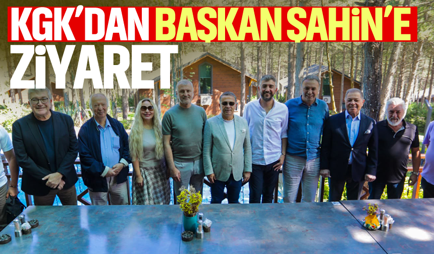 KGK'dan Başkan Nihat Arda Şahin'e ziyaret
