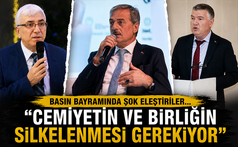 Basın bayramında şok eleştiriler… “Cemiyetin ve Birliğin silkelenmesi gerekiyor”