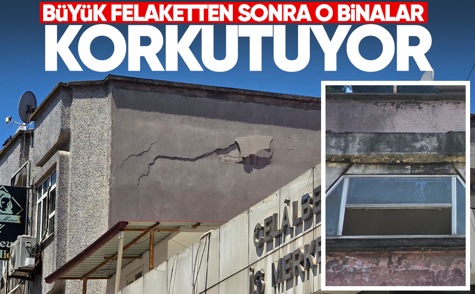 Büyük felaketten sonra o binalar korkutuyor... Deprem öncesi yapılan binalar güven vermiyor